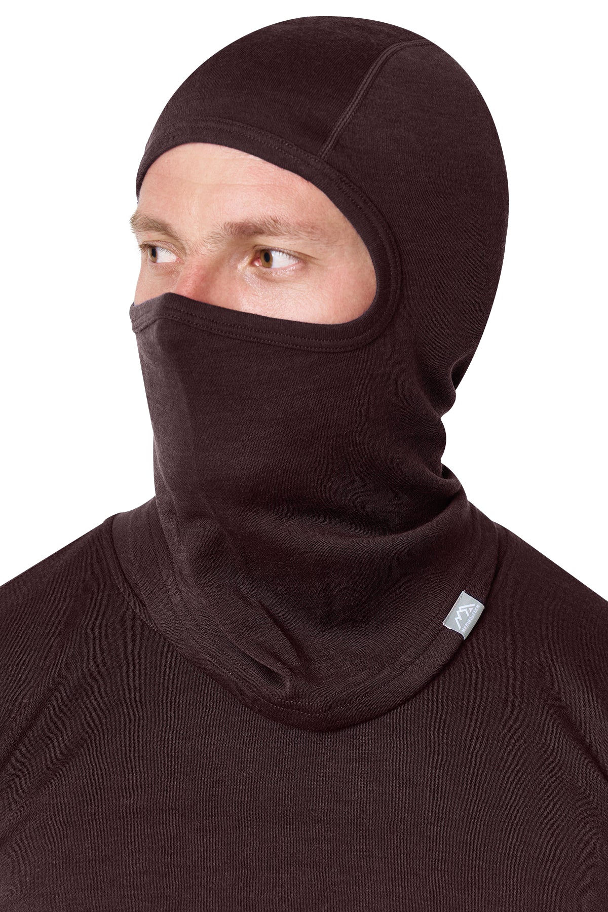 Men's Chocolate Merino Wool Set 320 + Balaclava — view 3