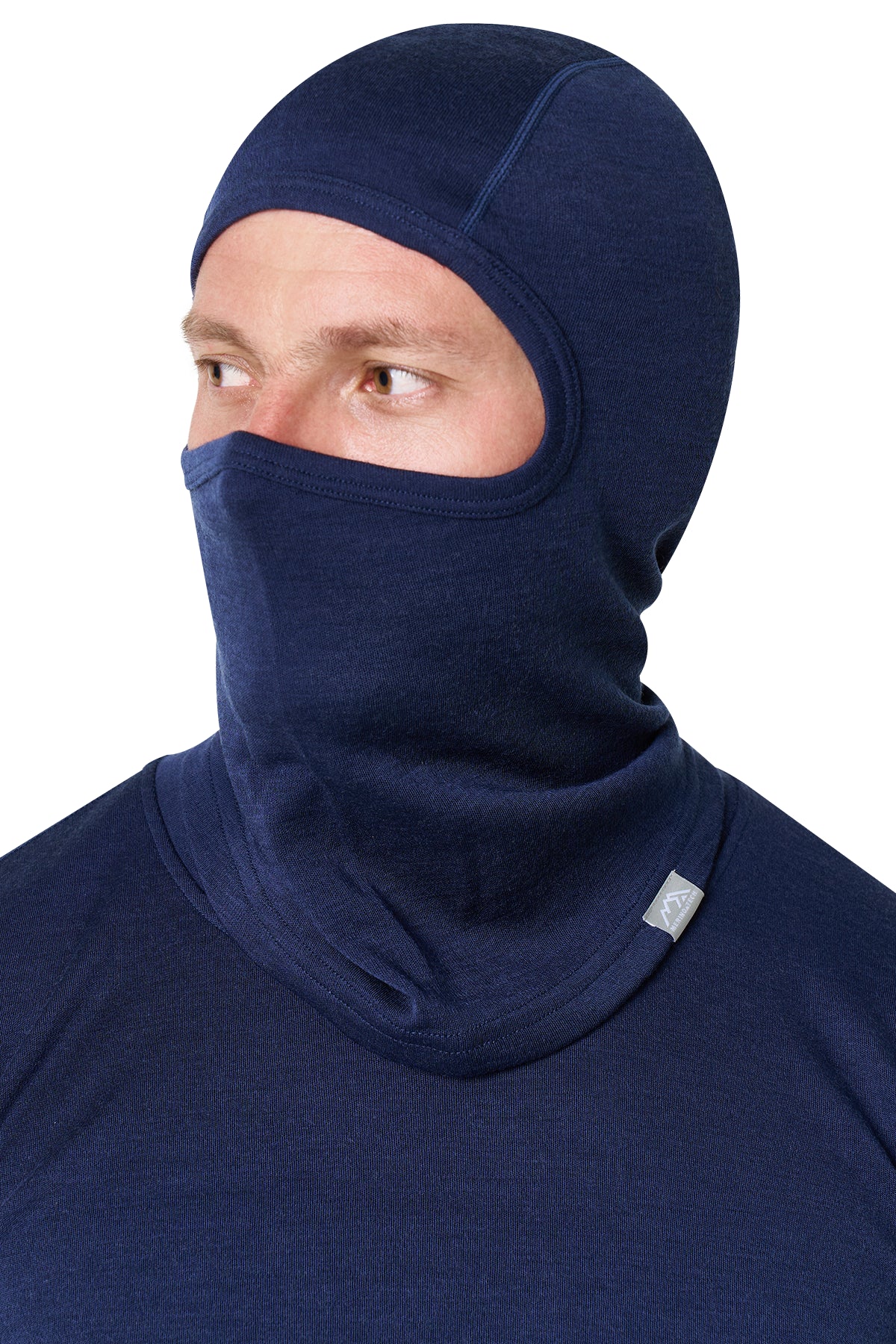 Men's Navy Merino Wool Set 320 + Balaclava — view 3