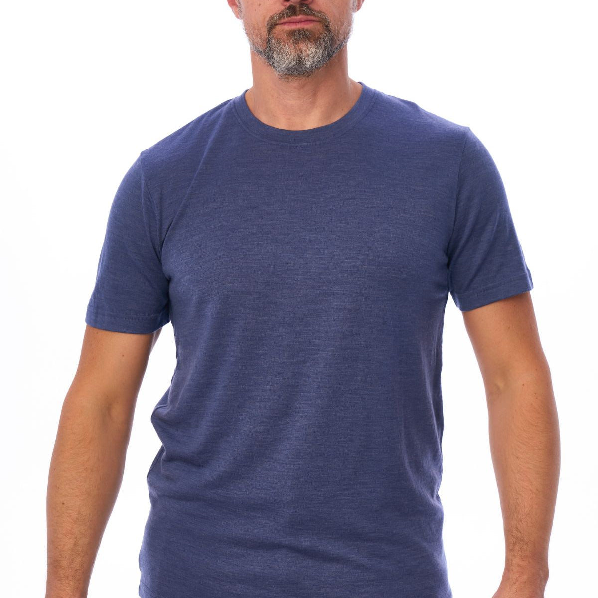 Men’s Merino 165 T-Shirt – Lightweight Navy Blue Layer – Merino Tech