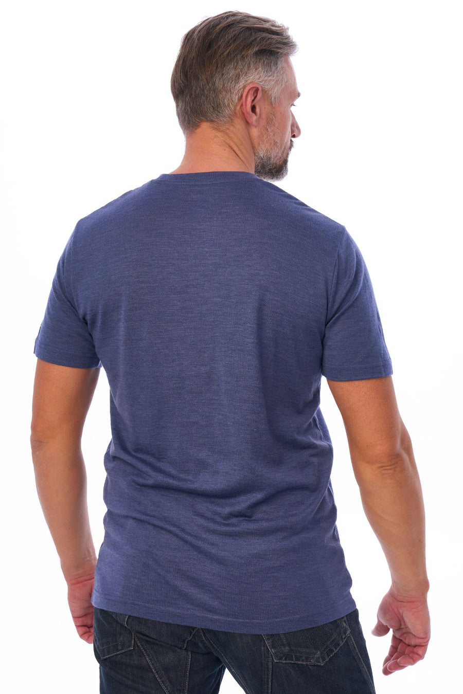 Men's Merino T-shirt 180 Navy Blue — view 2