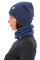 Adult Beanie Navy Blue + Gaiter — view 3