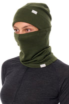 Adult Beanie Army Green + Gaiter — view 4