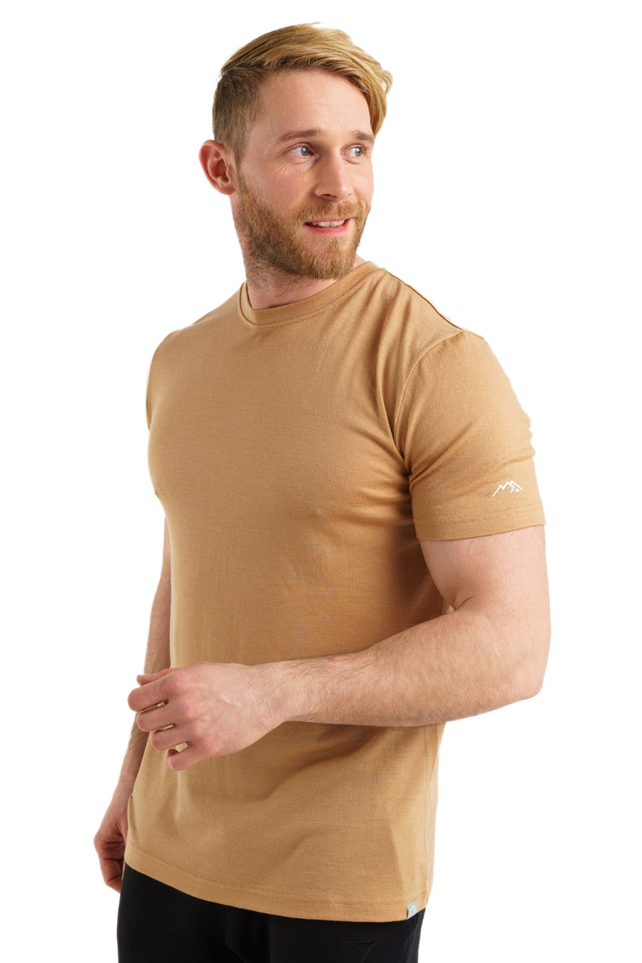 Men's Merino T-shirt 180 Sand — view 3