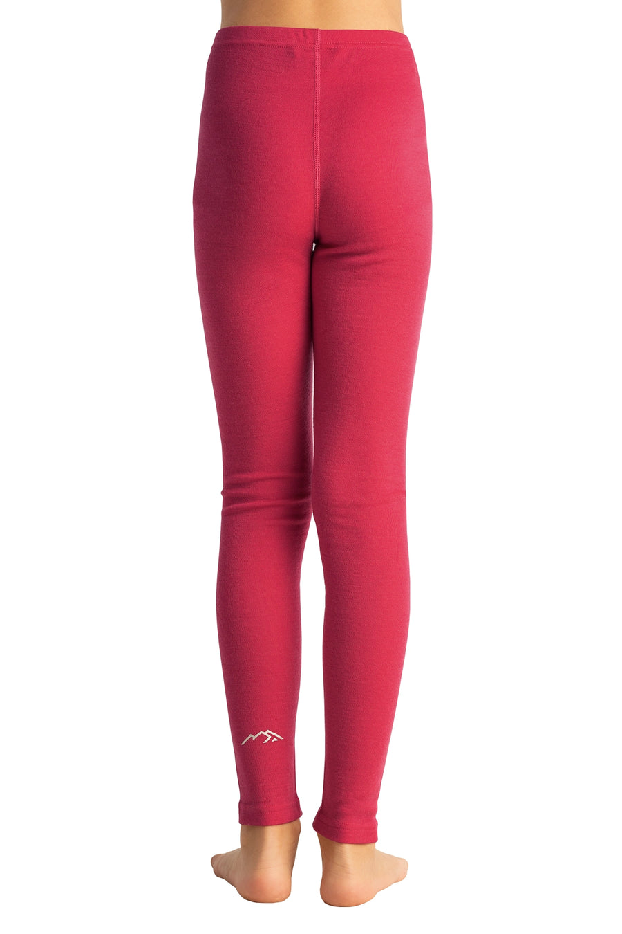 Kids' Merino Wool Pants 250 Pink — view 2