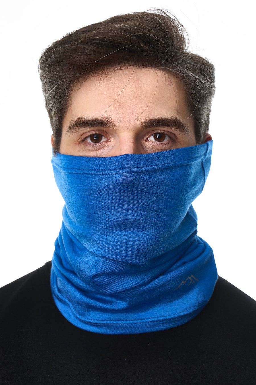 Merino Neck Gaiter 165 Sky Blue — view 4