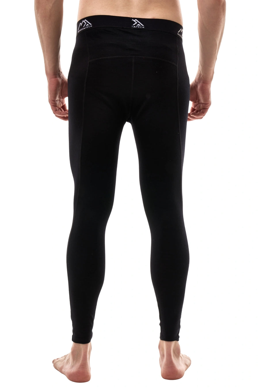 Men's Merino Pants 200 Black — view 2