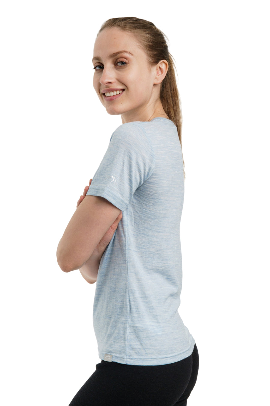 Women's Merino T-shirt 180 Arctic Crewneck — view 2