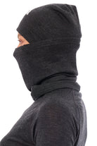 Adult Beanie Charcoal Grey + Gaiter — view 4