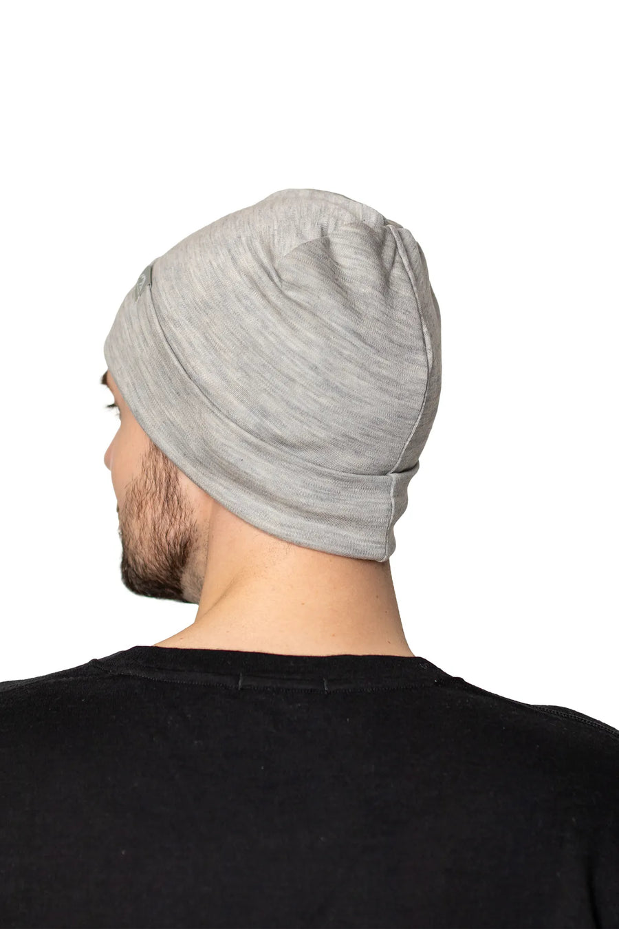 Adult Beanie Heather Grey — view 4