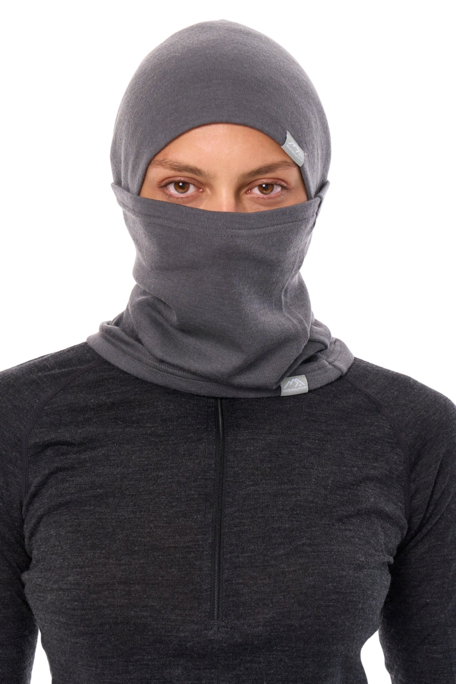 Adult Beanie Grey Shades + Gaiter — view 3