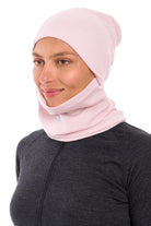 Adult Beanie Light Lavender + Gaiter — view 2
