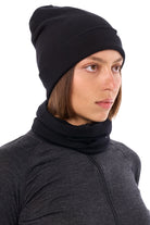Adult Beanie Black + Gaiter — view 4