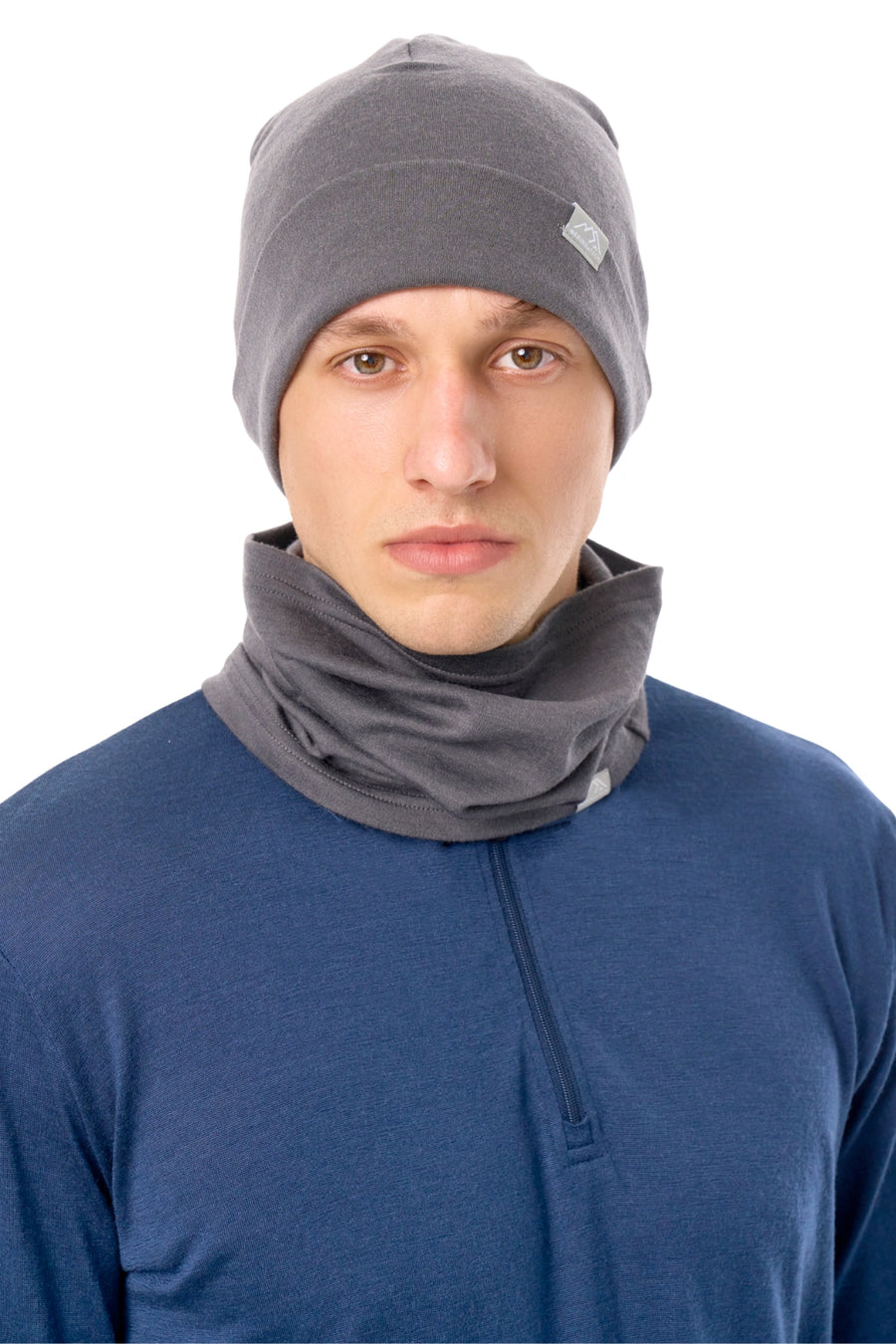 Adult Beanie Grey Shades + Gaiter — view 5