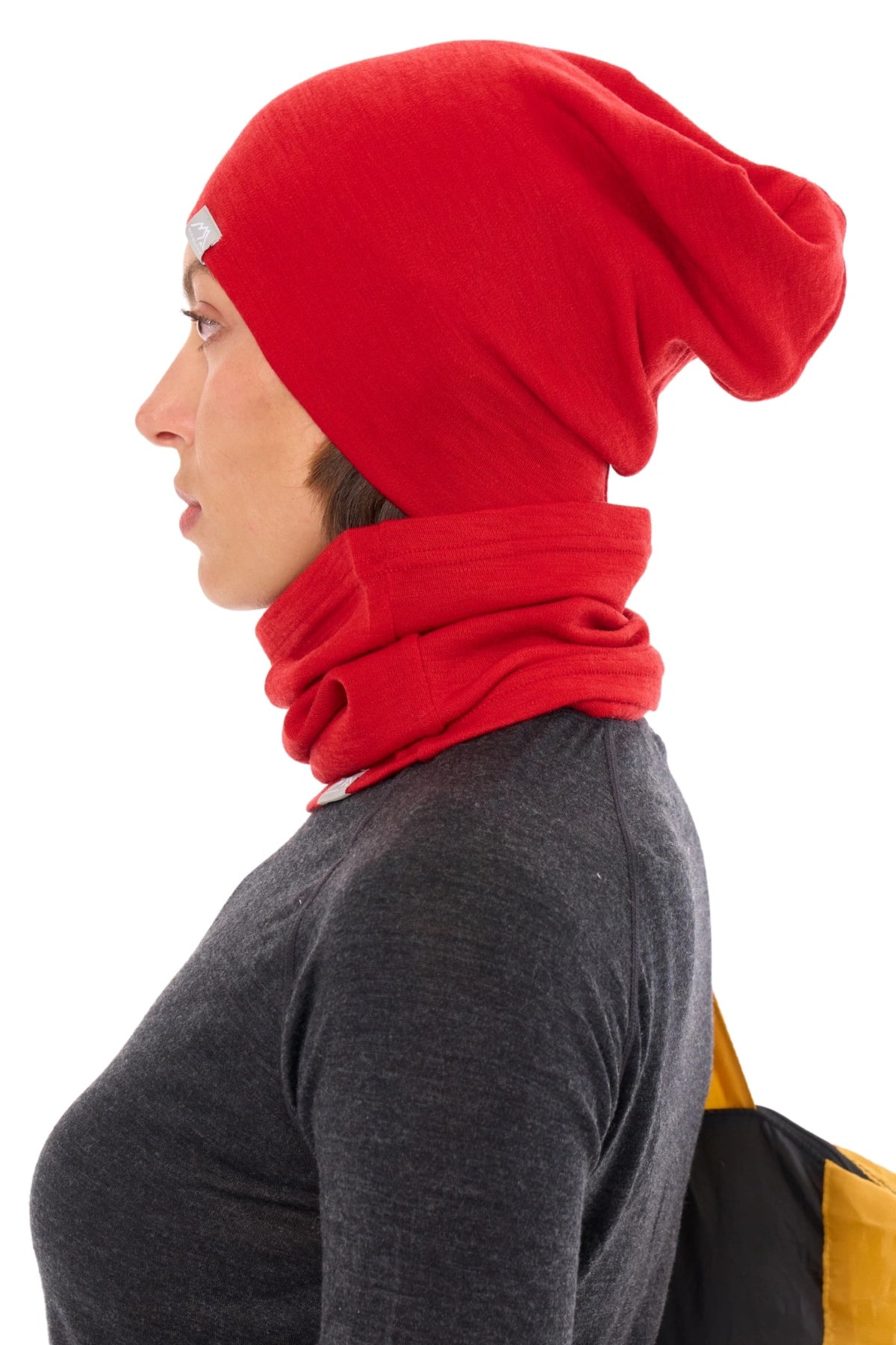 Adult Beanie Red + Gaiter — view 4