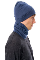 Adult Beanie Denim + Gaiter — view 6
