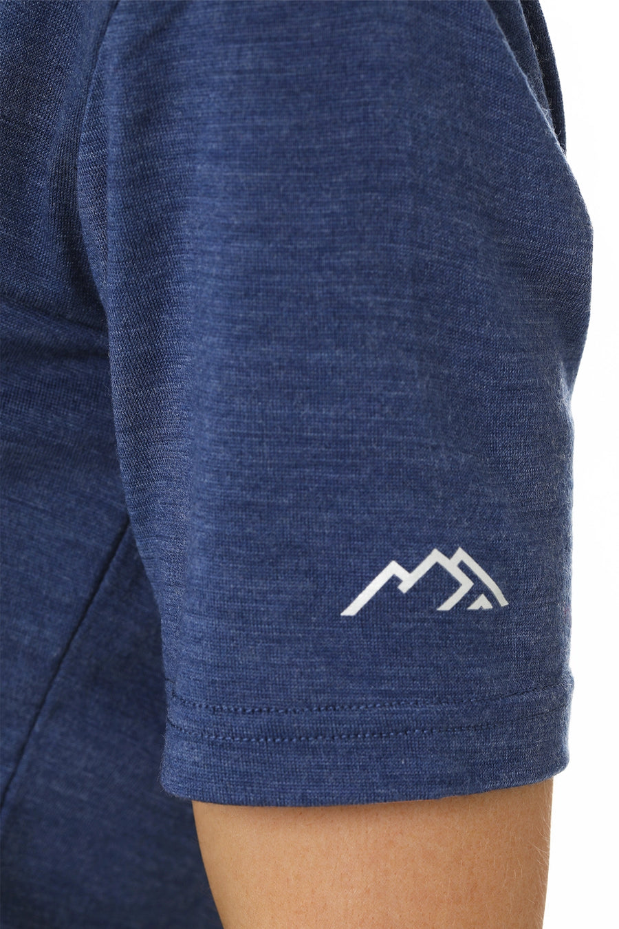 Women's Merino T-shirt 180 Windsor Blue V-Neck — view 6