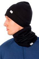 Adult Beanie Black + Gaiter — view 6