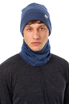 Adult Beanie Denim + Gaiter — view 5