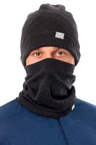Adult Beanie Charcoal Grey + Gaiter — view 8