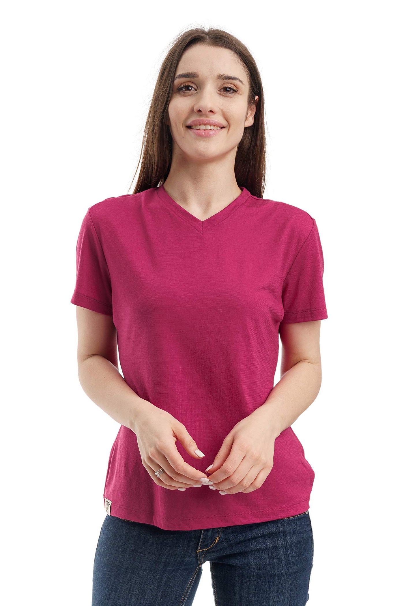 Women's Ultralight Merino V-Neck T-Shirt