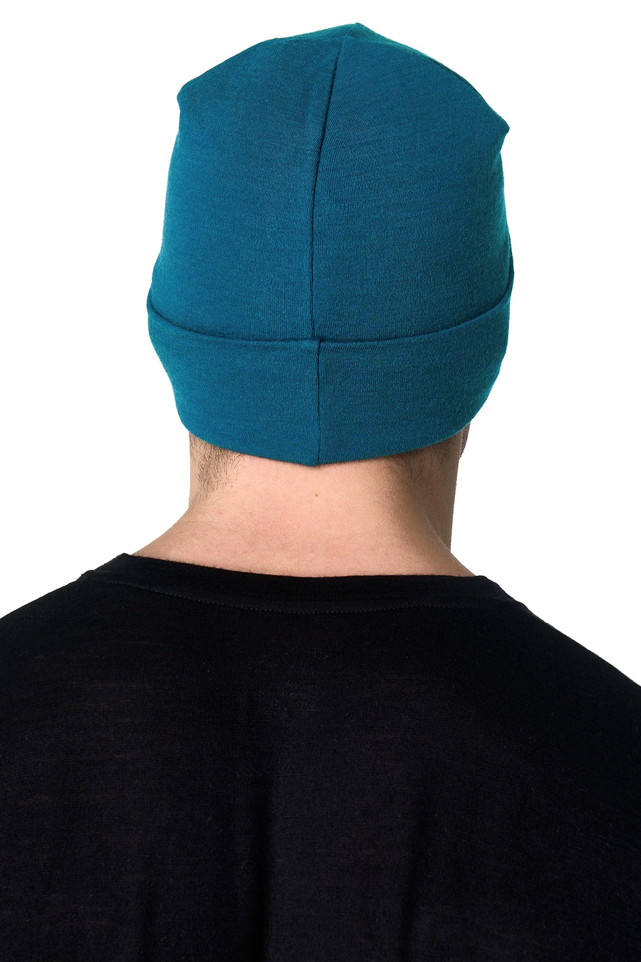Adult Beanie Deep Teal — view 2