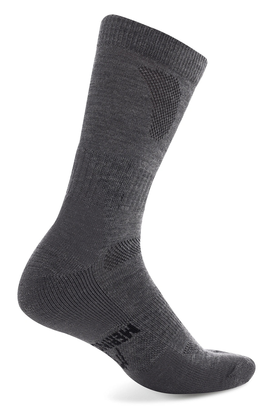 Merino Wool Hiking Socks, multicolor: Silver Grey, Dark Charcoal, Coal Black — view 8