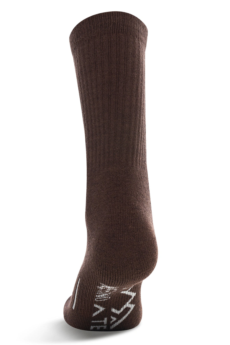 Merino Wool Hiking Socks, 3 pack, Chocolate — view 5