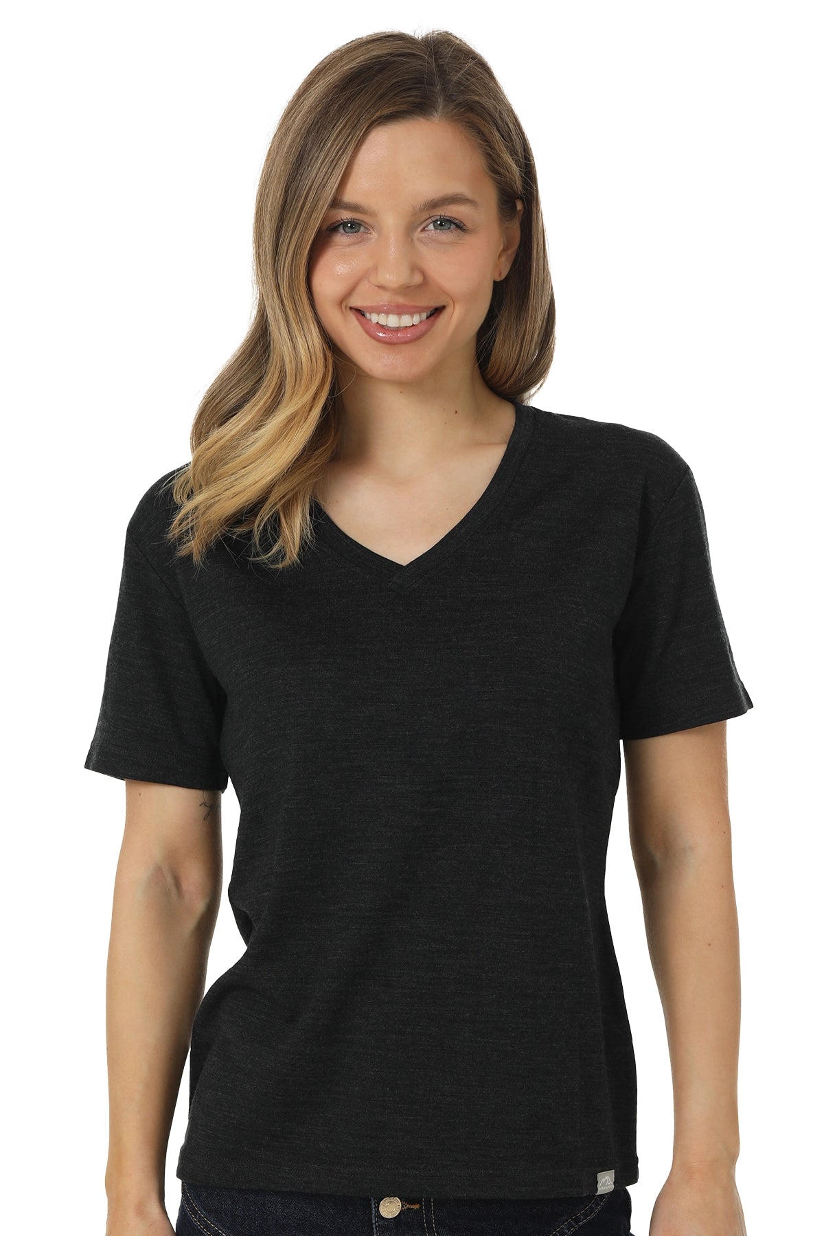 Merino T shirt 180 V Neck