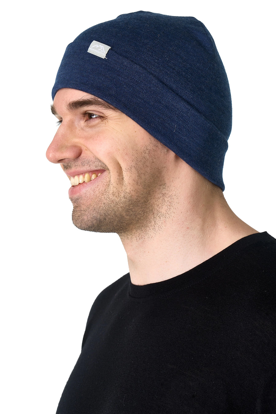 Adult Beanie Navy — view 3