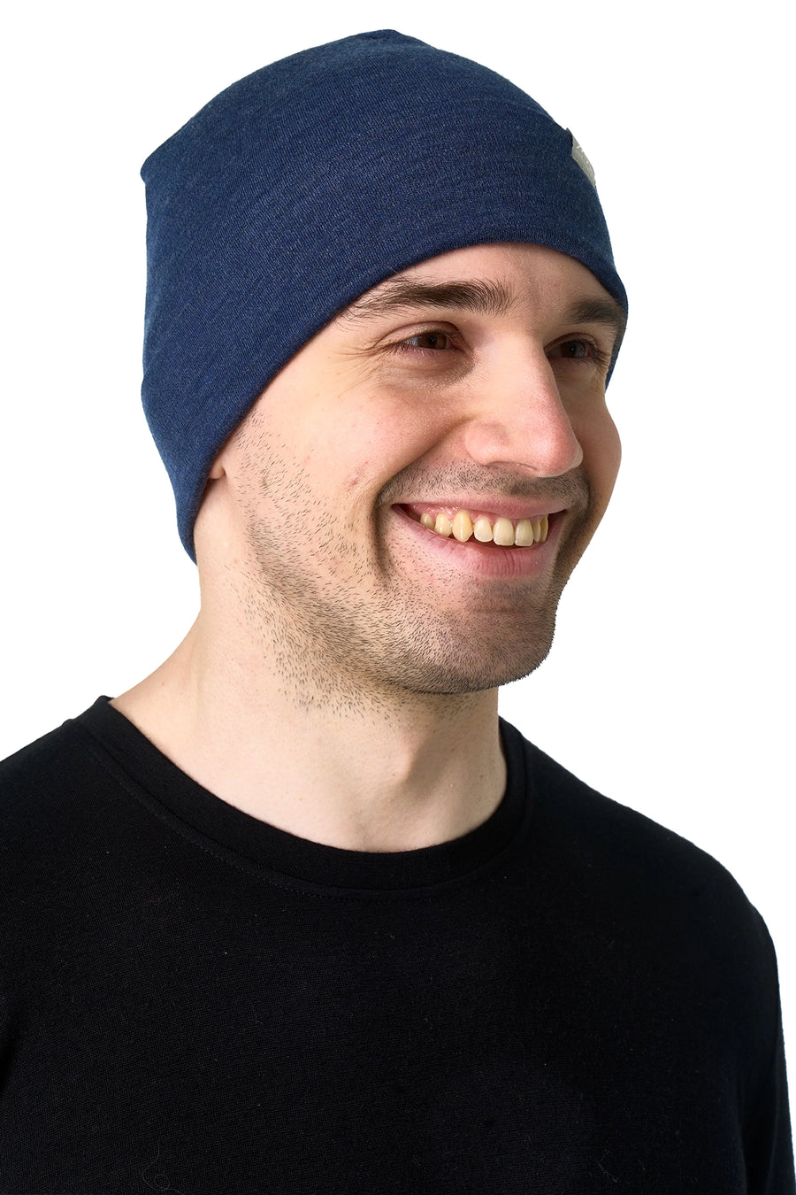 Adult Beanie Navy — view 4