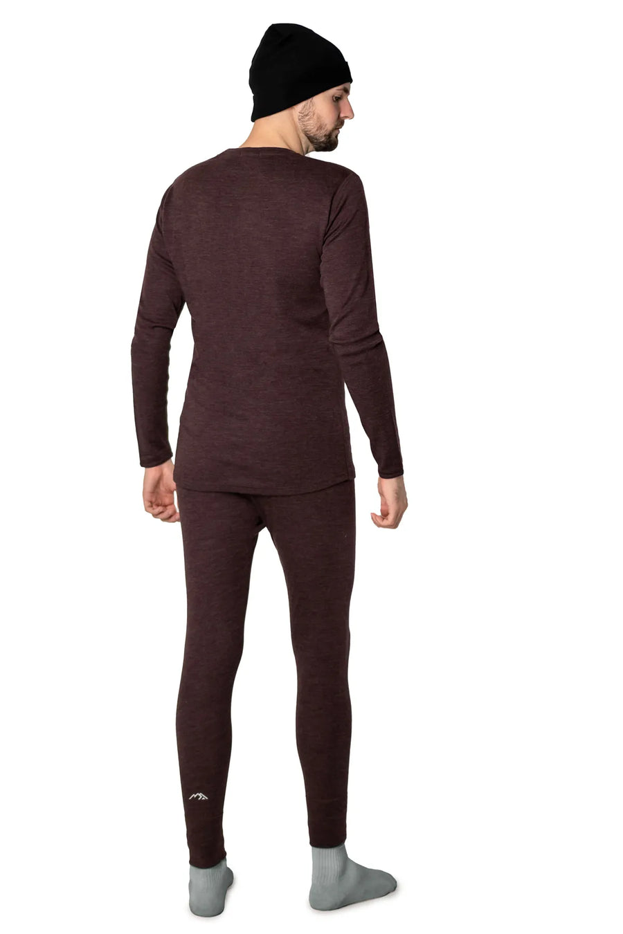 Men's Chocolate Set + Black Beanie — view 2
