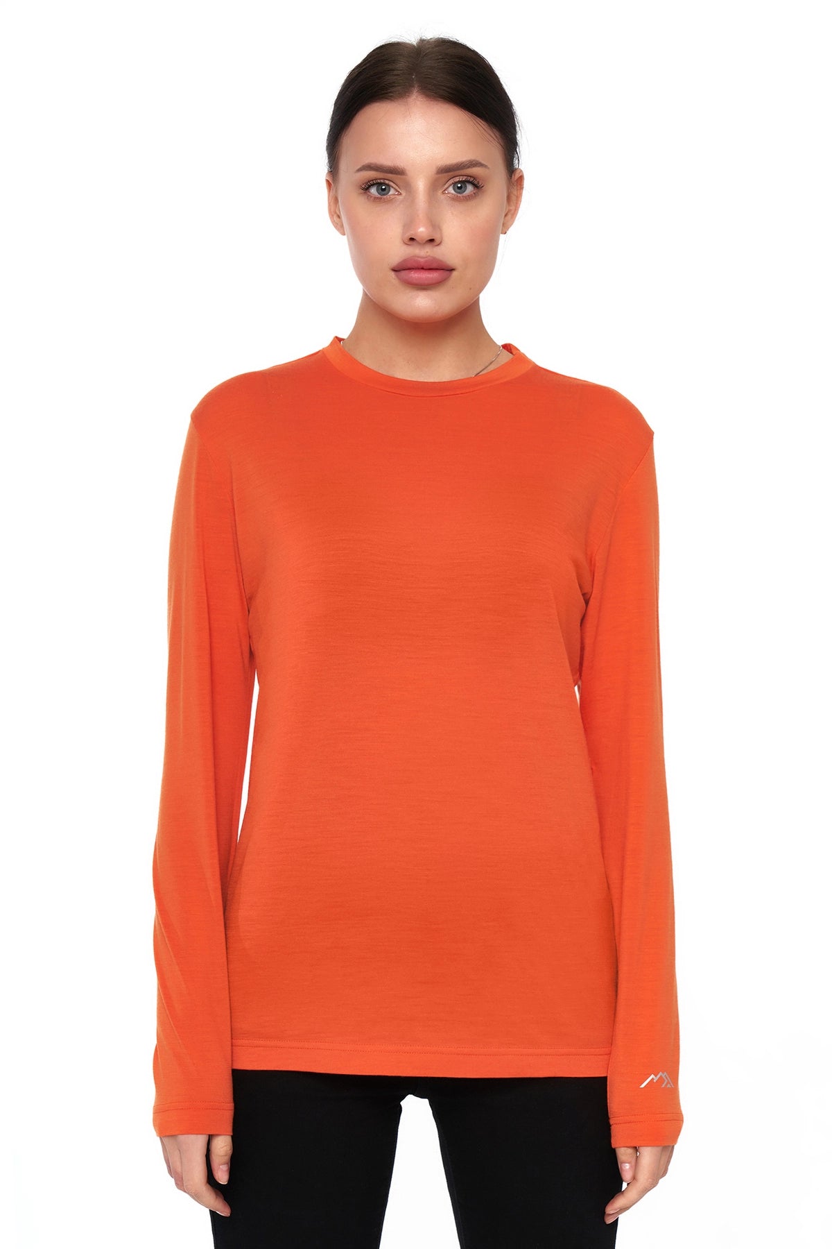 トップス ONC MERINO LONG SLEEVE T-SHIRT BROWN Merino wool long sleeve T-shirt / BROWN / ONC MERINO