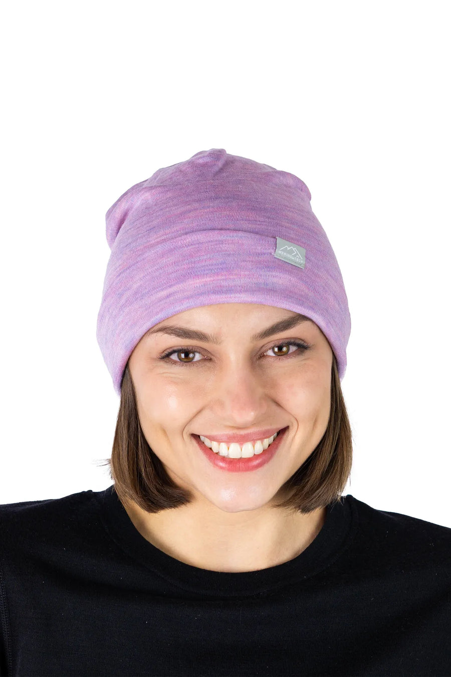 Adult Beanie Heather Lilac — view 2