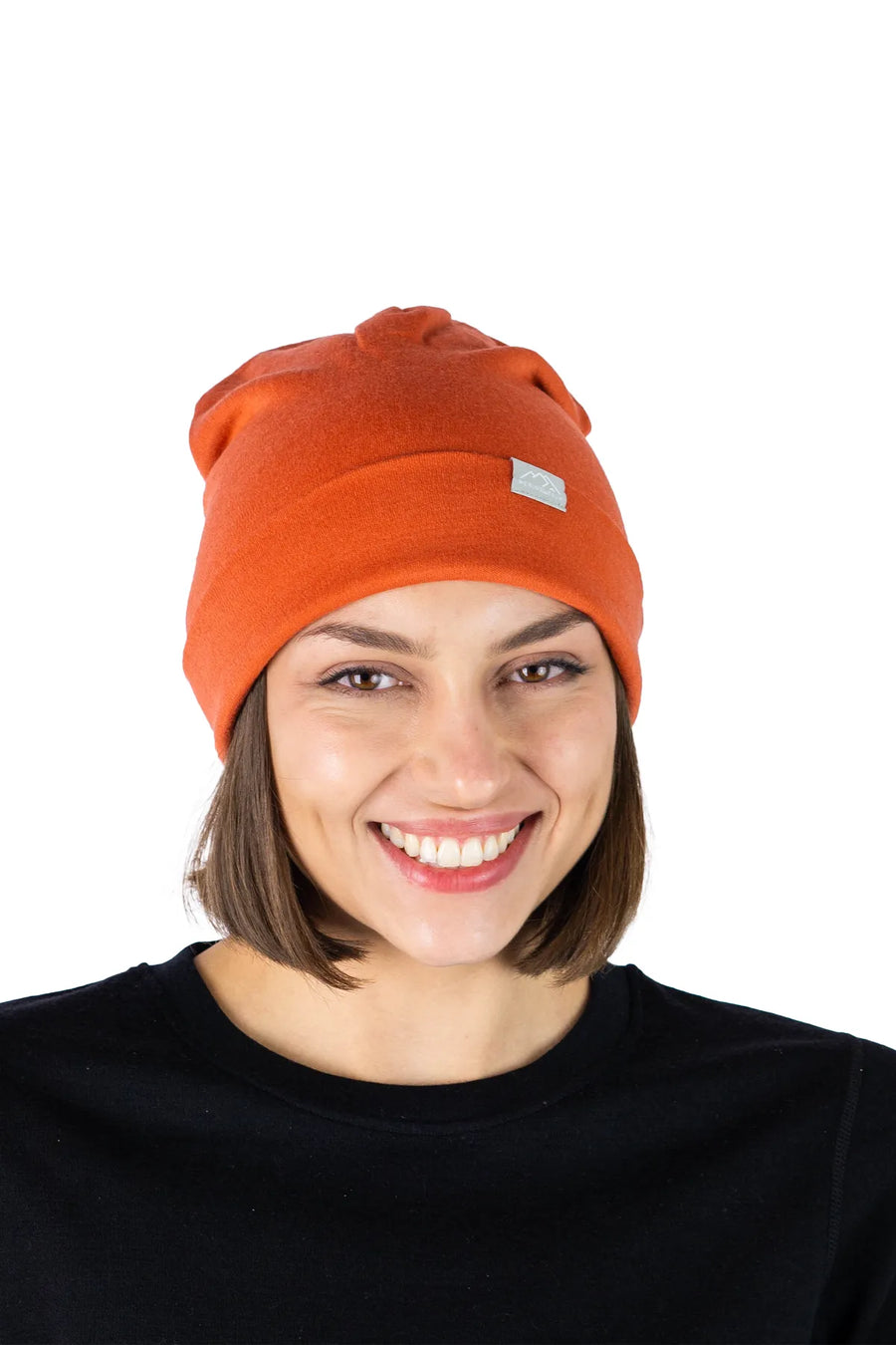 Adult Beanie Rusty Orange — view 2