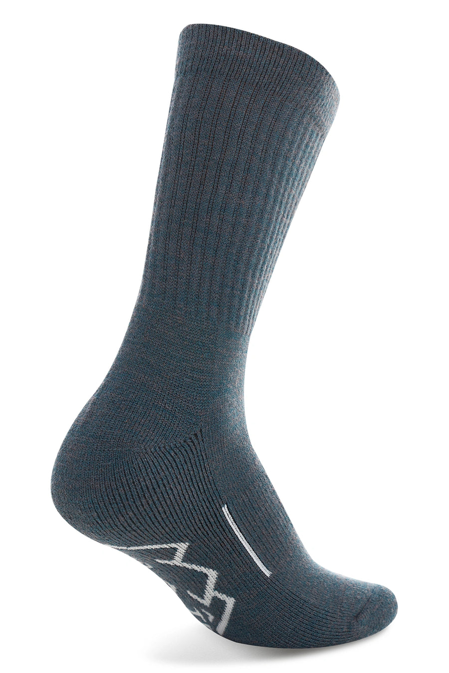 Merino Wool Hiking Socks, 3 pack, Deep Green — view 4