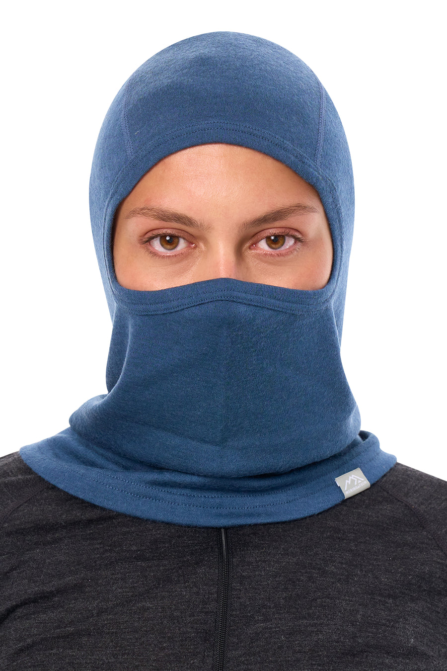 Merino Wool Balaclava Denim