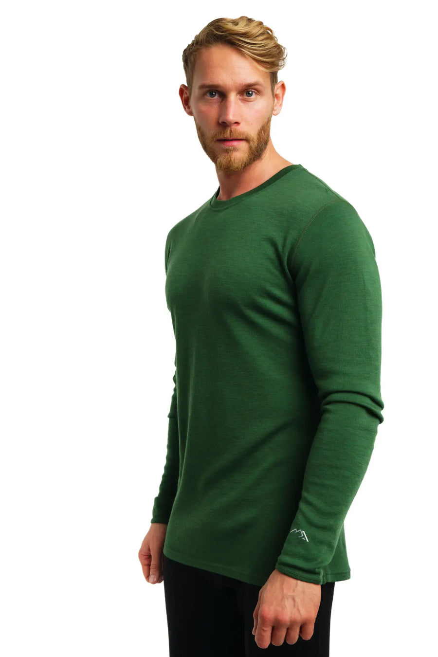 Men's Merino Long Sleeve 250 Olive — view 2
