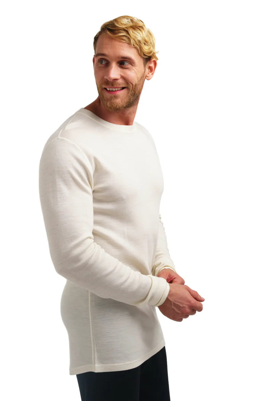 Men's Merino Long Sleeve 250 Natural Merinos — view 3