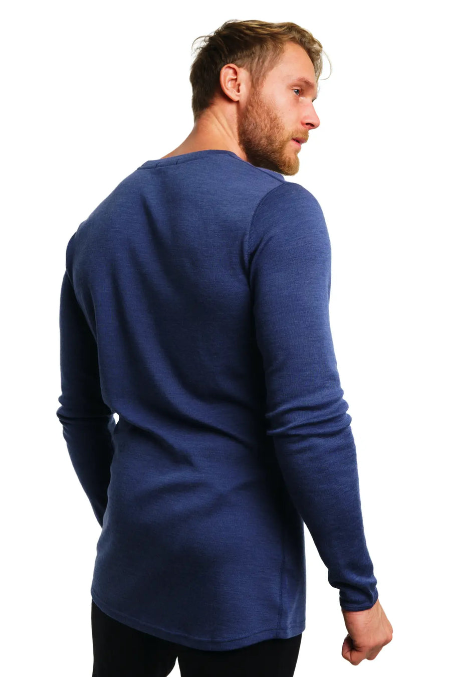 Men's Merino Long Sleeve 250 Windsor Blue — view 3