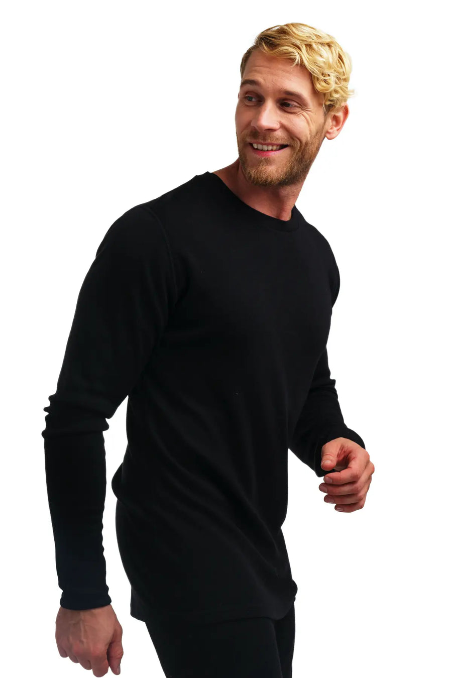 Men's Merino Long Sleeve 250 Black — view 2