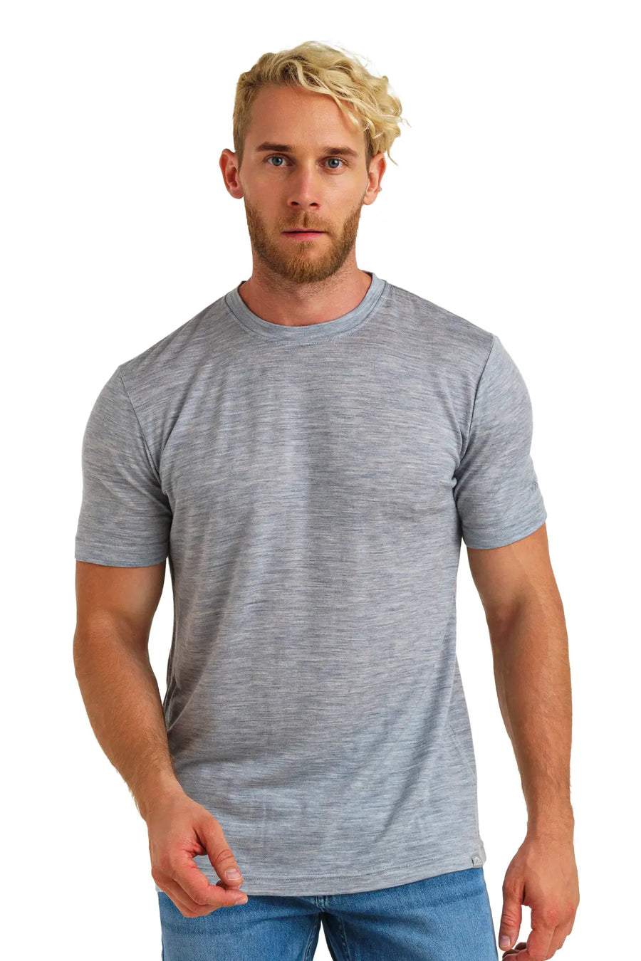 Men's Merino T-shirt 180 Heather Grey
