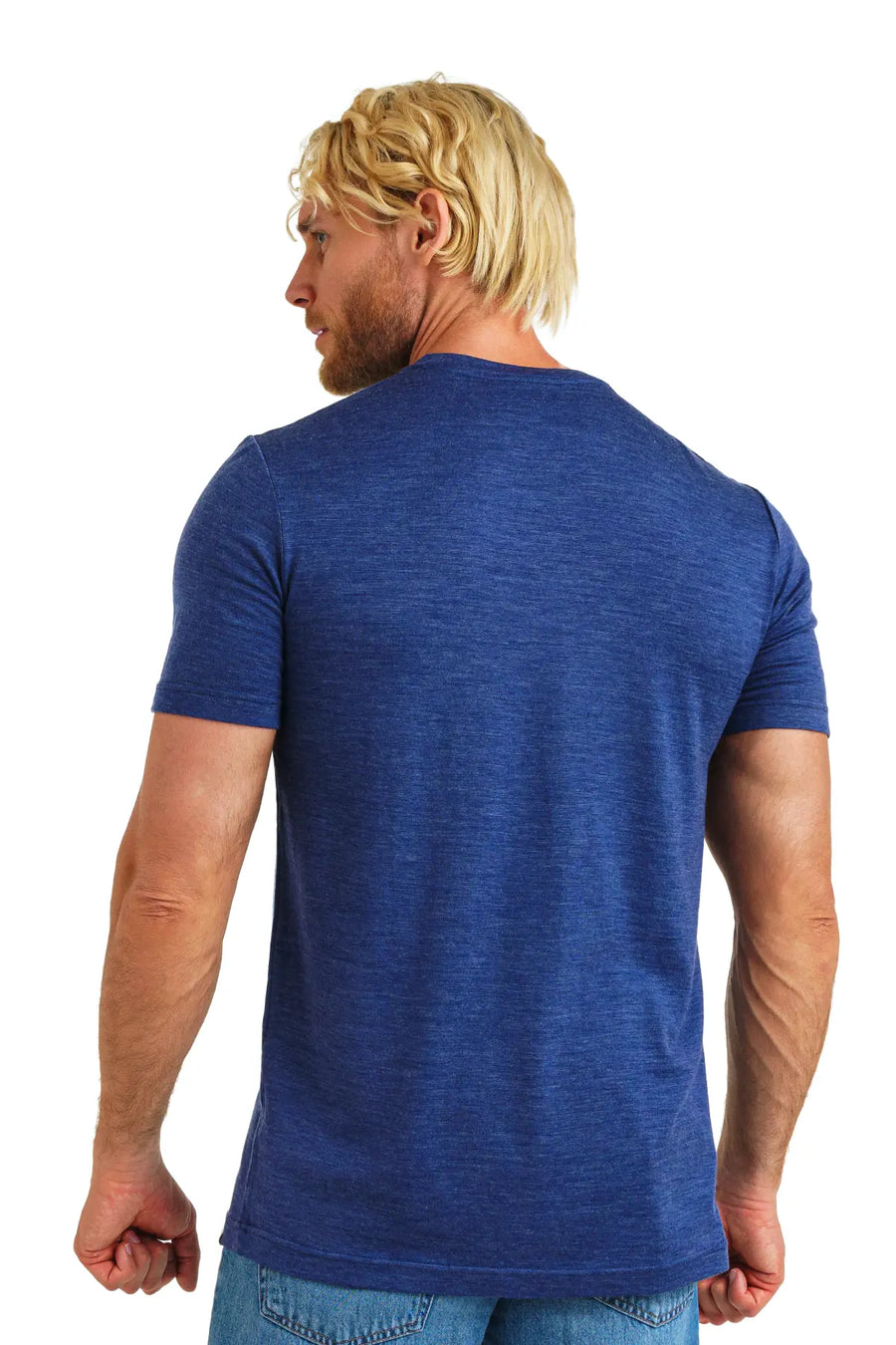 Men's Merino T-shirt 180 Windsor Blue — view 2