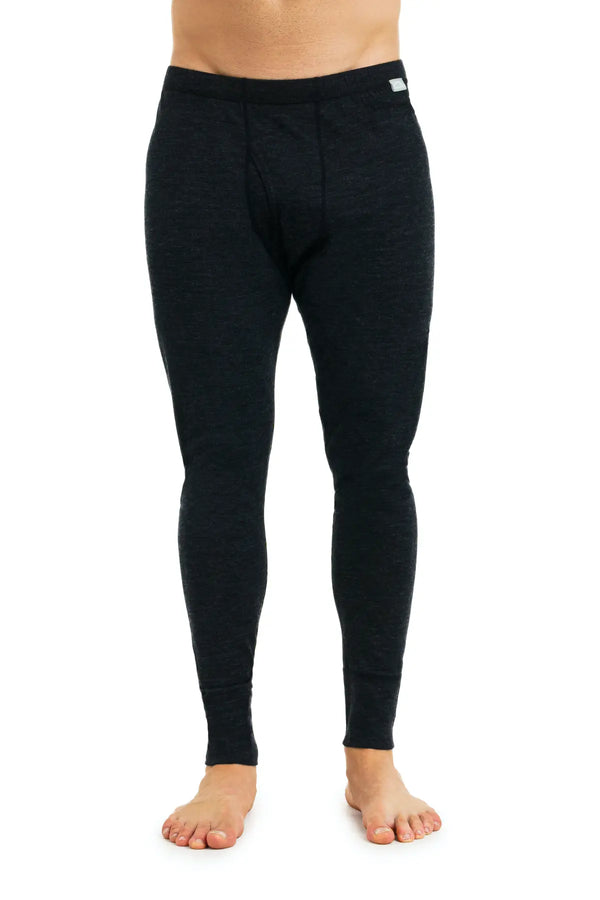 Men's Merino Pants 165 Heathered Black