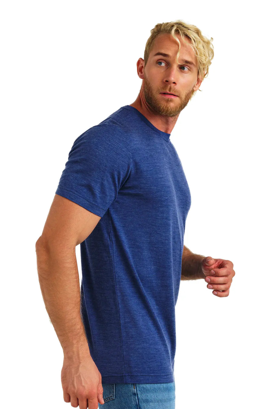 Men's Merino T-shirt 180 Windsor Blue — view 3