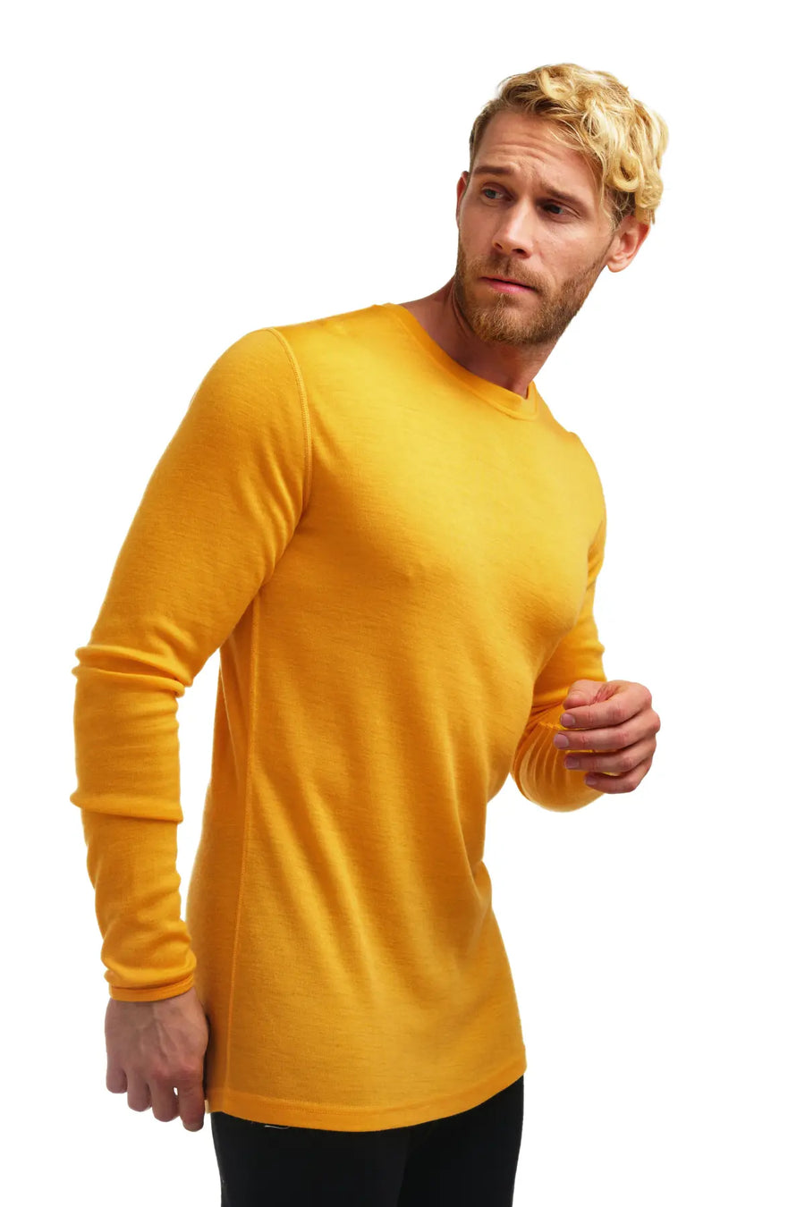 Men's Merino Long Sleeve 250 Mango Tango — view 2