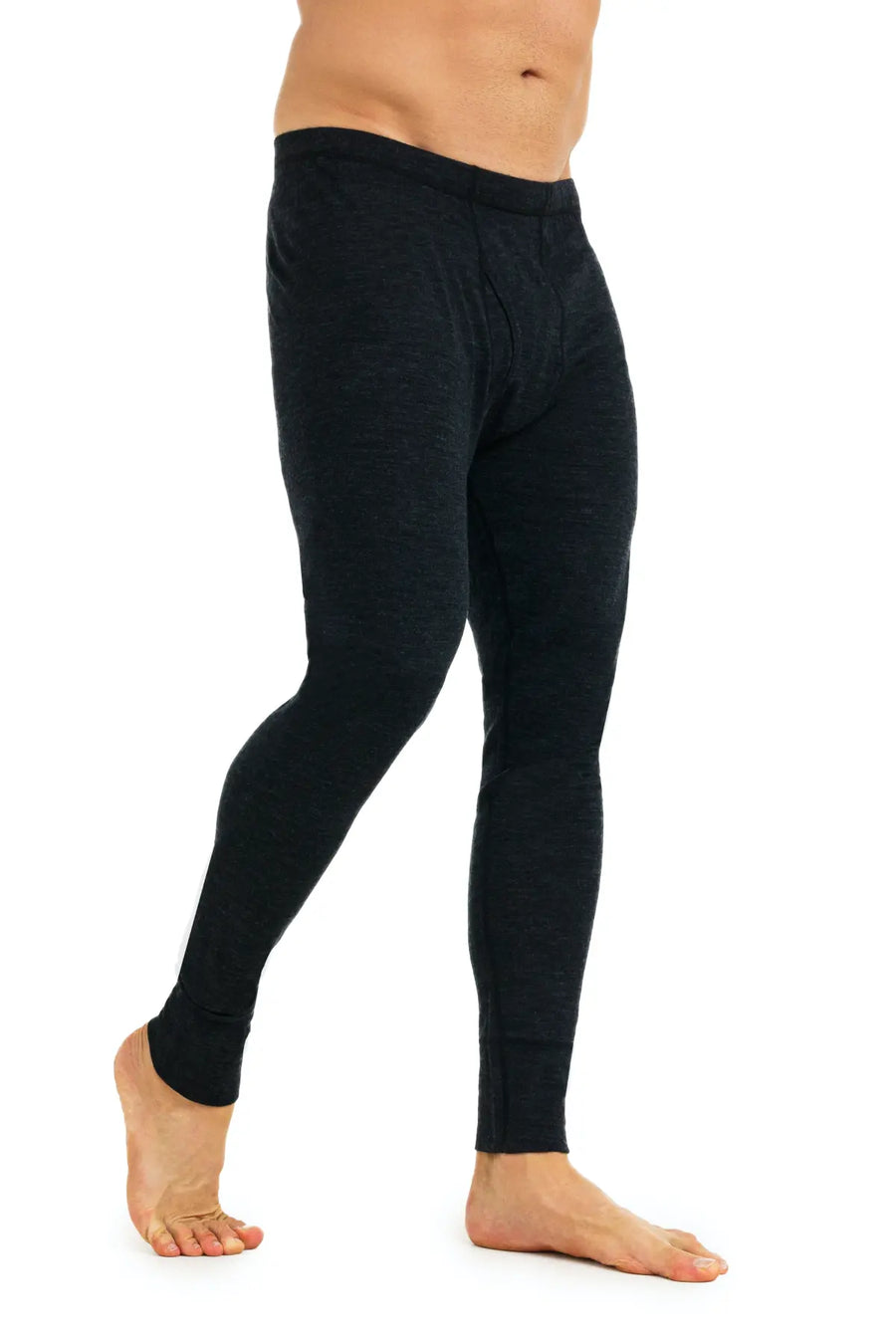 Men's Merino Pants 165 Heathered Black — view 3