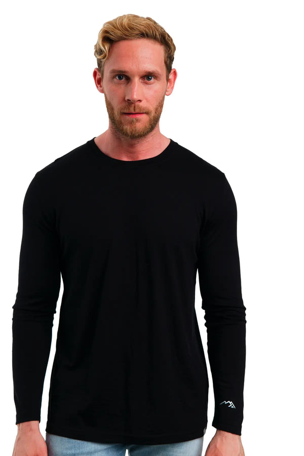 Men's Merino Long Sleeve 165 Black