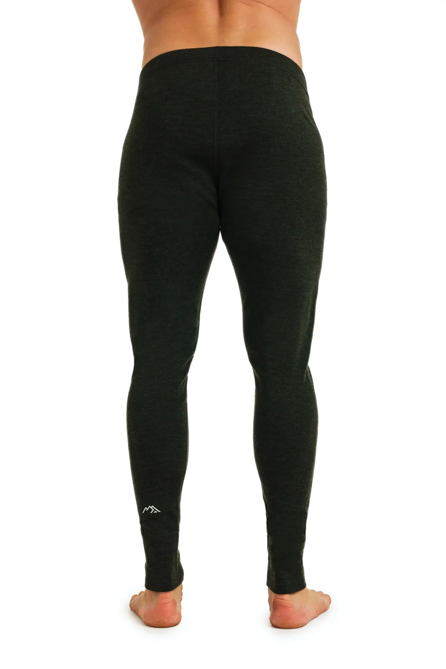 Men's Merino Pants 320 Army Green — view 3