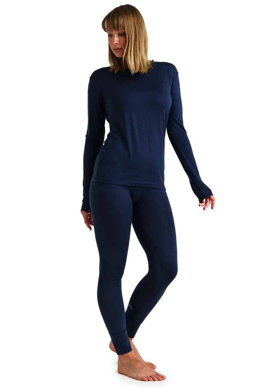Women's Merino Thermal Set 165 Navy — view 4