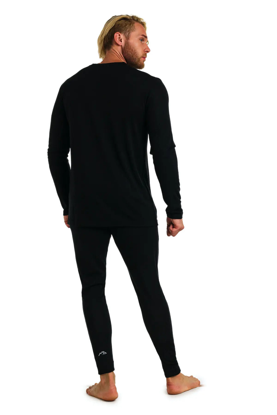Men's Merino Thermal Set 165 Black — view 2